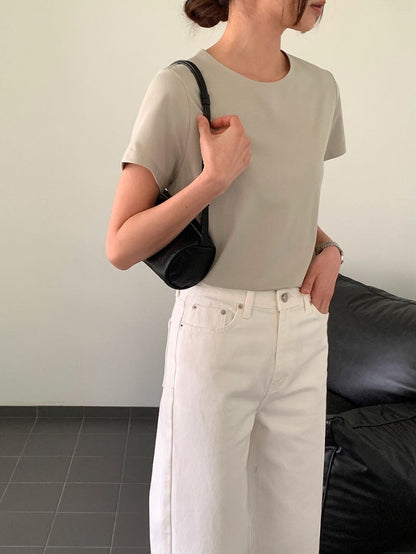 Silky Round Tee (~4/19)