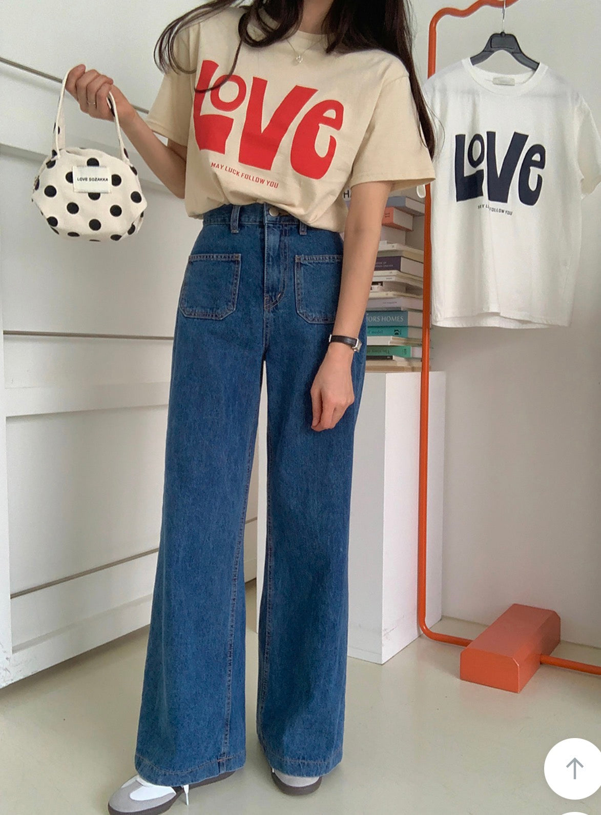 * Love Print T-shirt