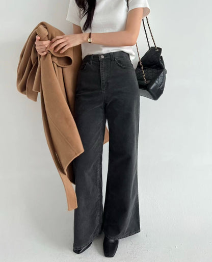 5518 Velvet Wide Bootscut Pants