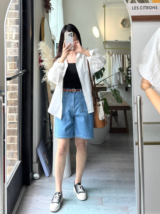 Western Denim Shorts
