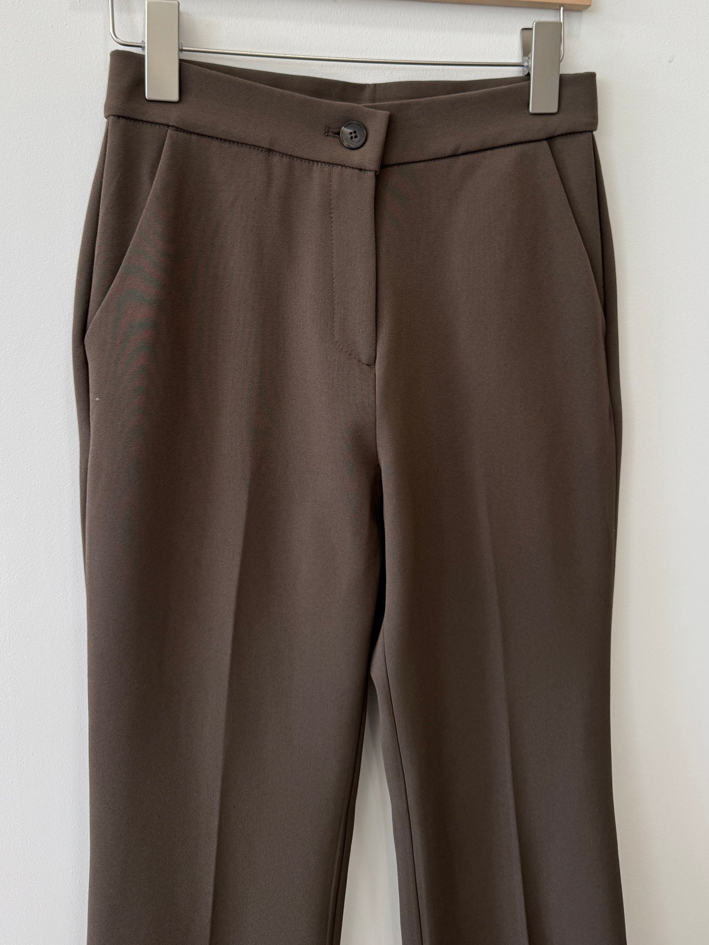 Capri Boots Cut Banding Slacks