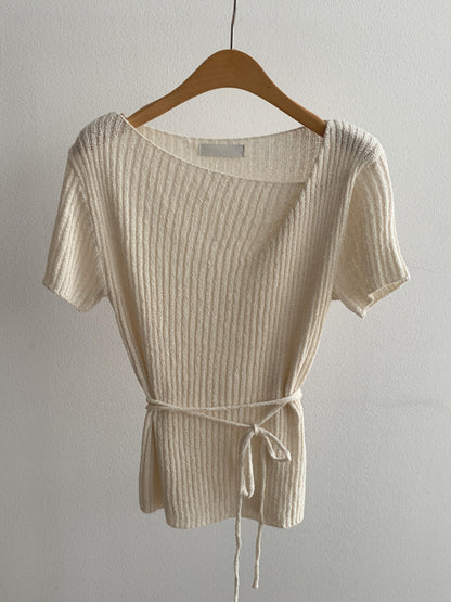 Boucle Short Sleeve Knit(~6/6)