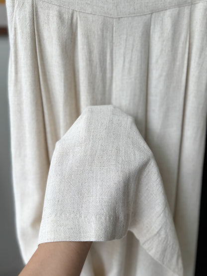 Linen Skirt Pants - AdoreMeU