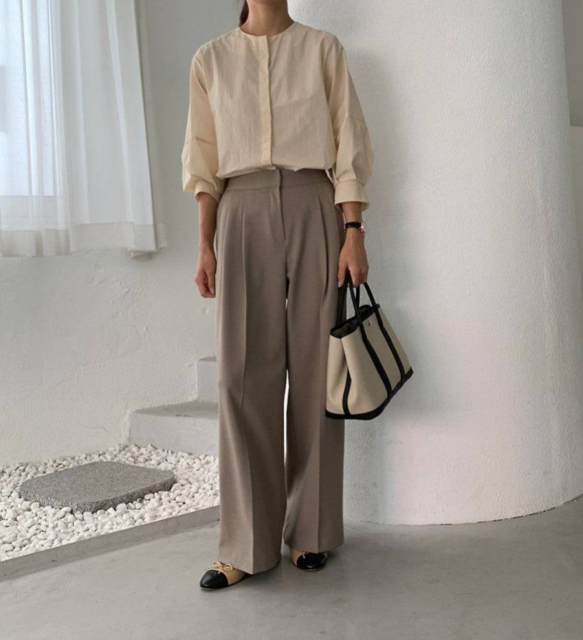 Valen Pintuck Straight Slacks(~10/31)