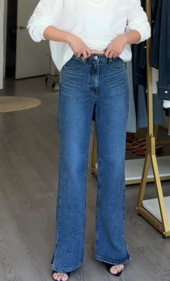 Raude Brush-Wash Straight Jeans (~9/5)