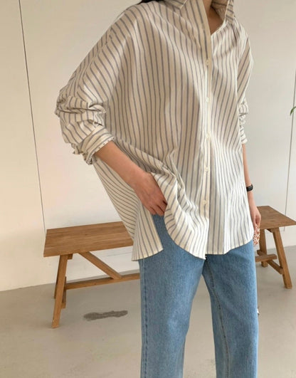 *Pastel Stripe Shirt