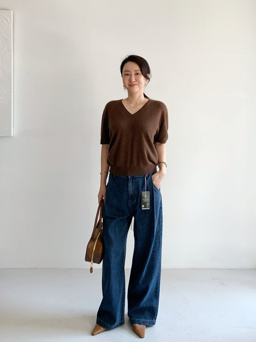 Wholegarment Short Sleeve Knit (~10/24)