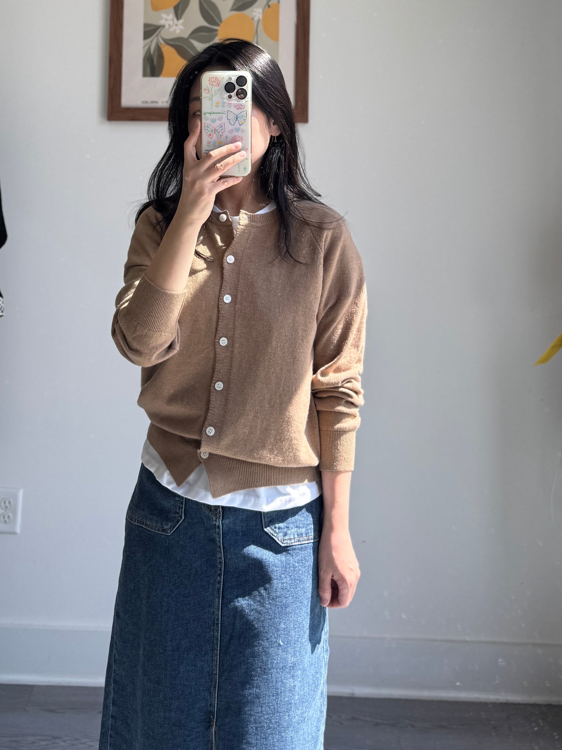 Washable Cashmere Cardigan - AdoreMeU