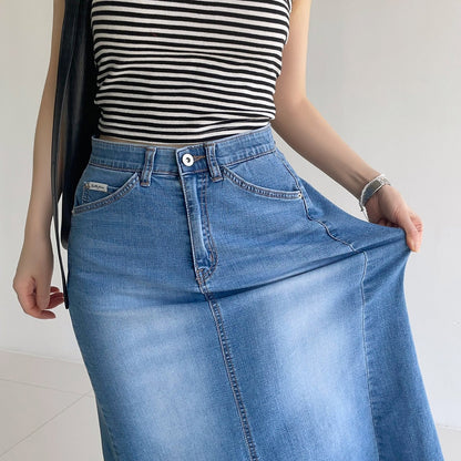 * A-Line Front Pocket Skirt