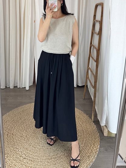Wide Pintuck Pants(~7/4)
