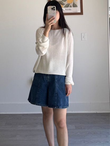 Natural Linen Knit - AdoreMeU