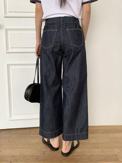 * Non-Fade Raw Denim Jeans