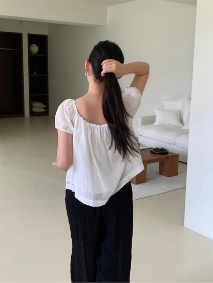 *Audrey Puff Blouse