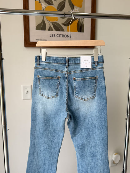 Unbalance Bootscut Denim - AdoreMeU