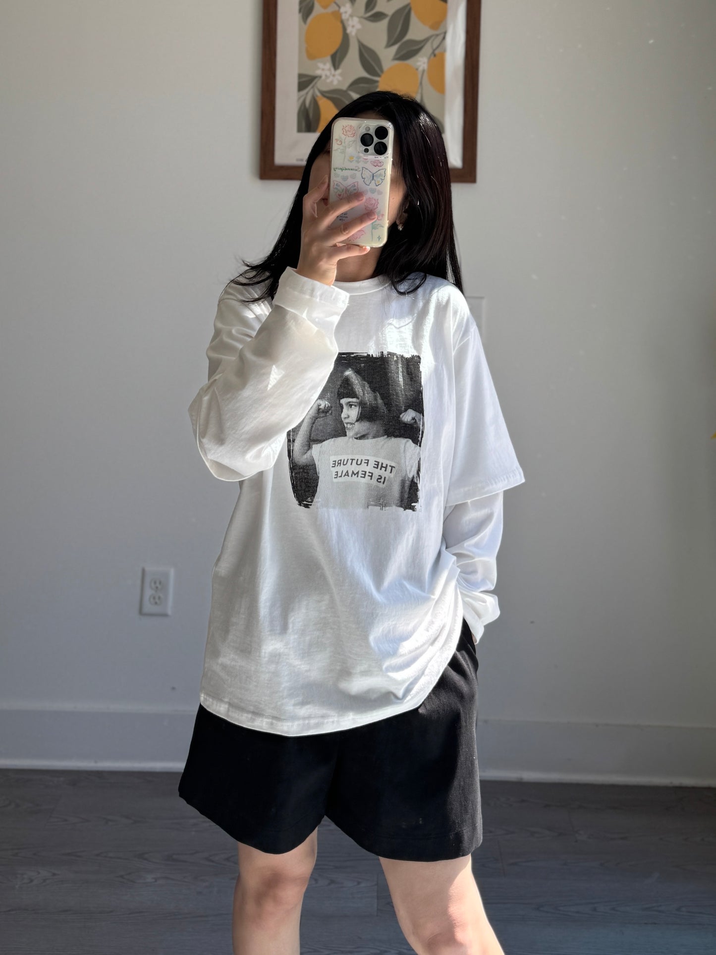 Layered Graphic Tee - AdoreMeU
