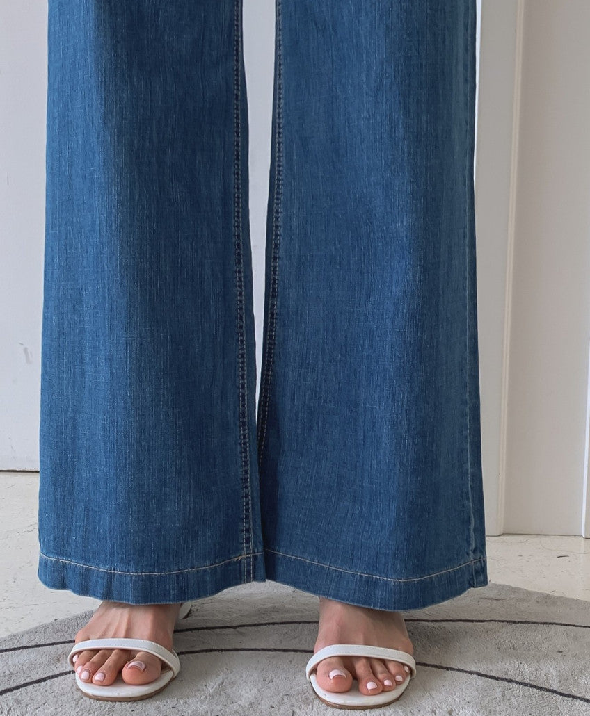 Lemon Summer Straight Jeans(~6/22)
