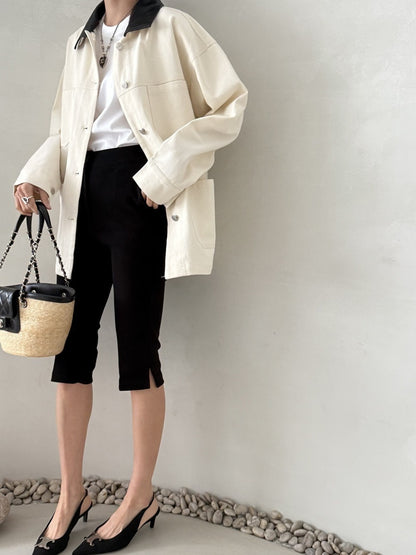 *탈착식 칼라 재킷