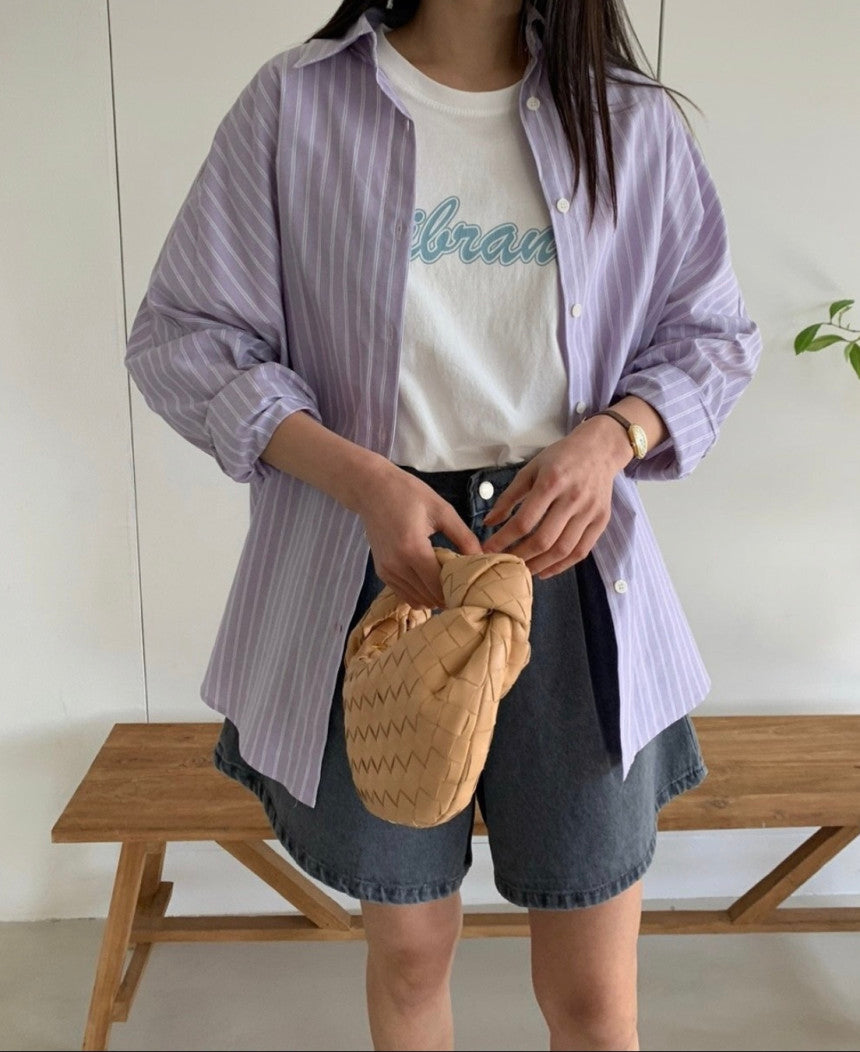 *Pastel Stripe Shirt