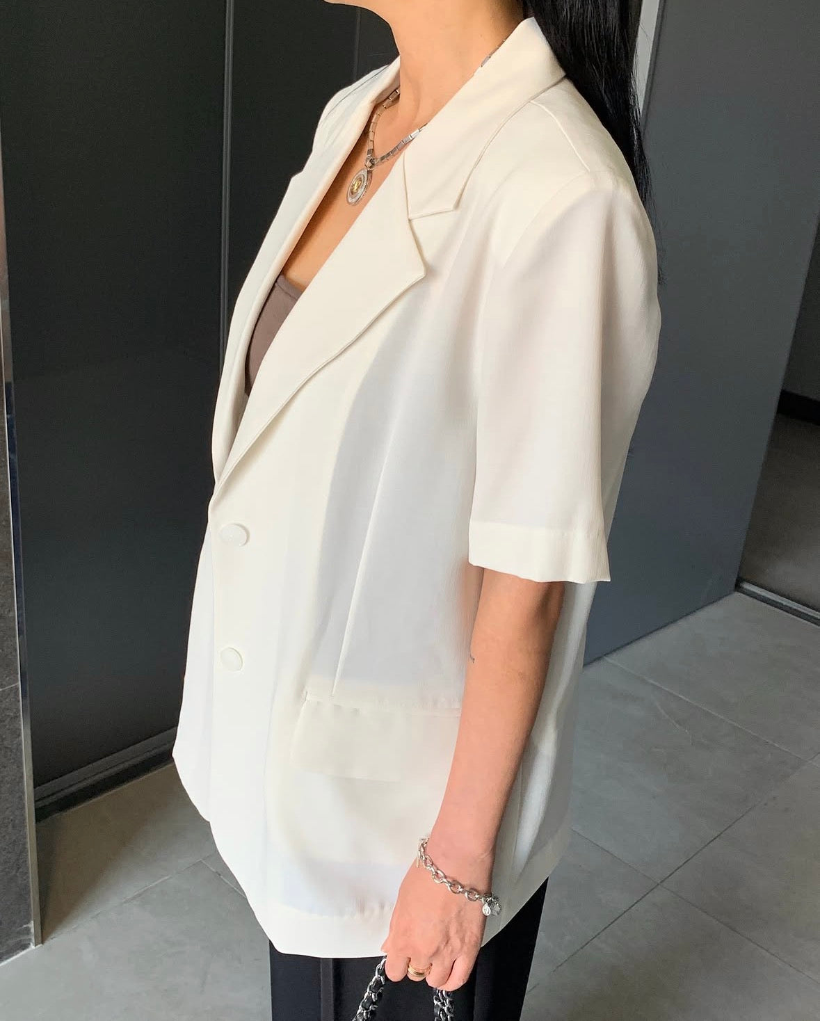 Summer Back Slit Jacket (~6/29)