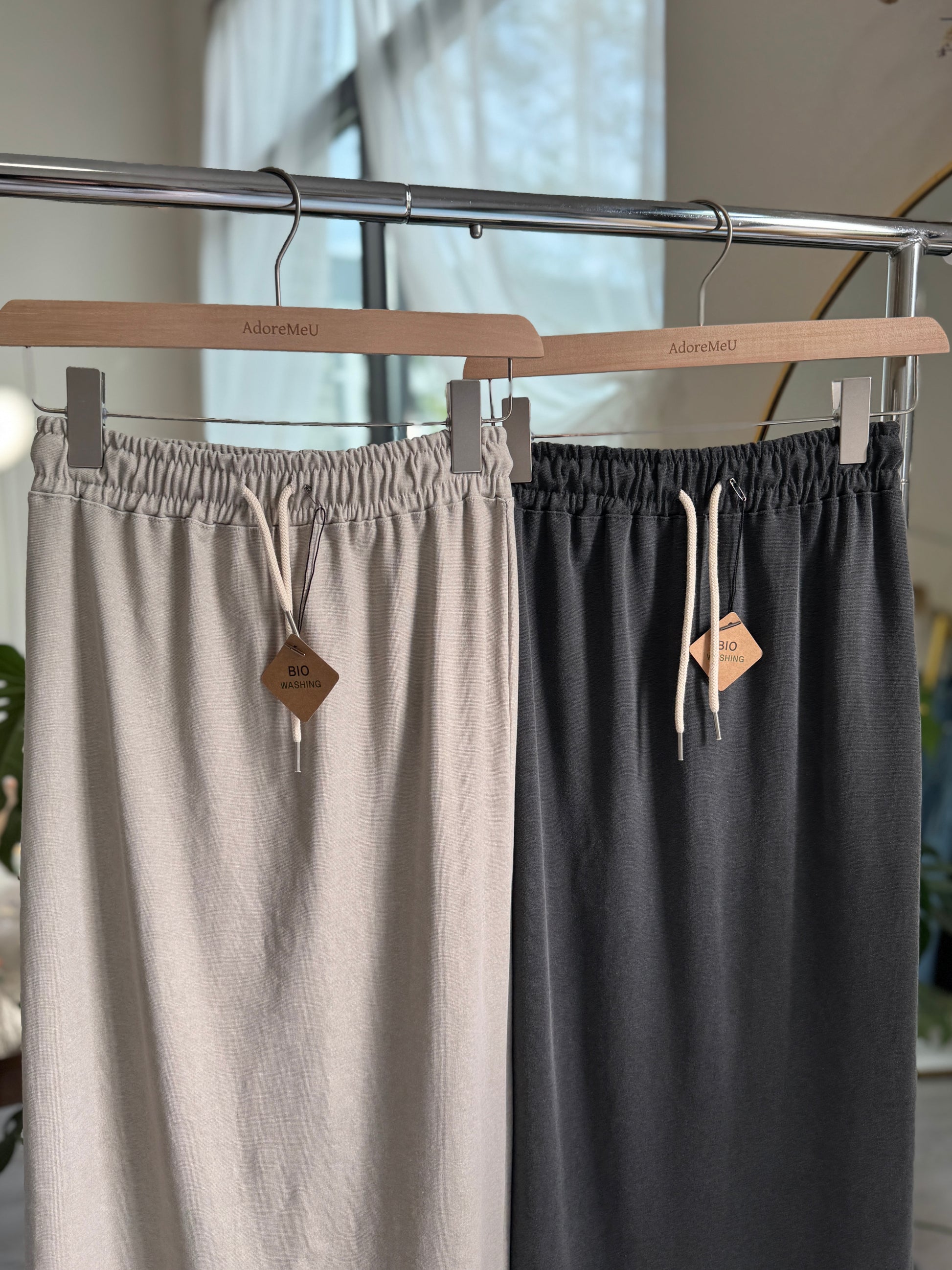Pigment Banding Long Skirt(~9/30) - AdoreMeU