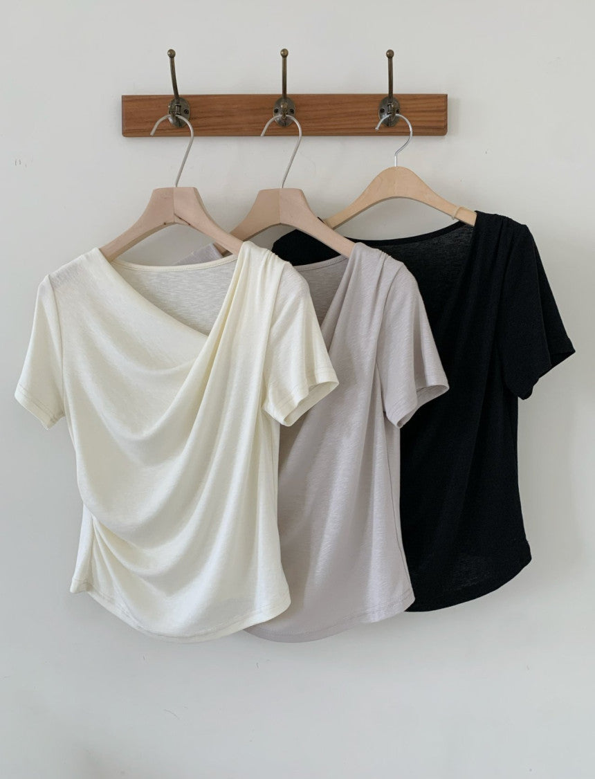 *Shirring T-shirt