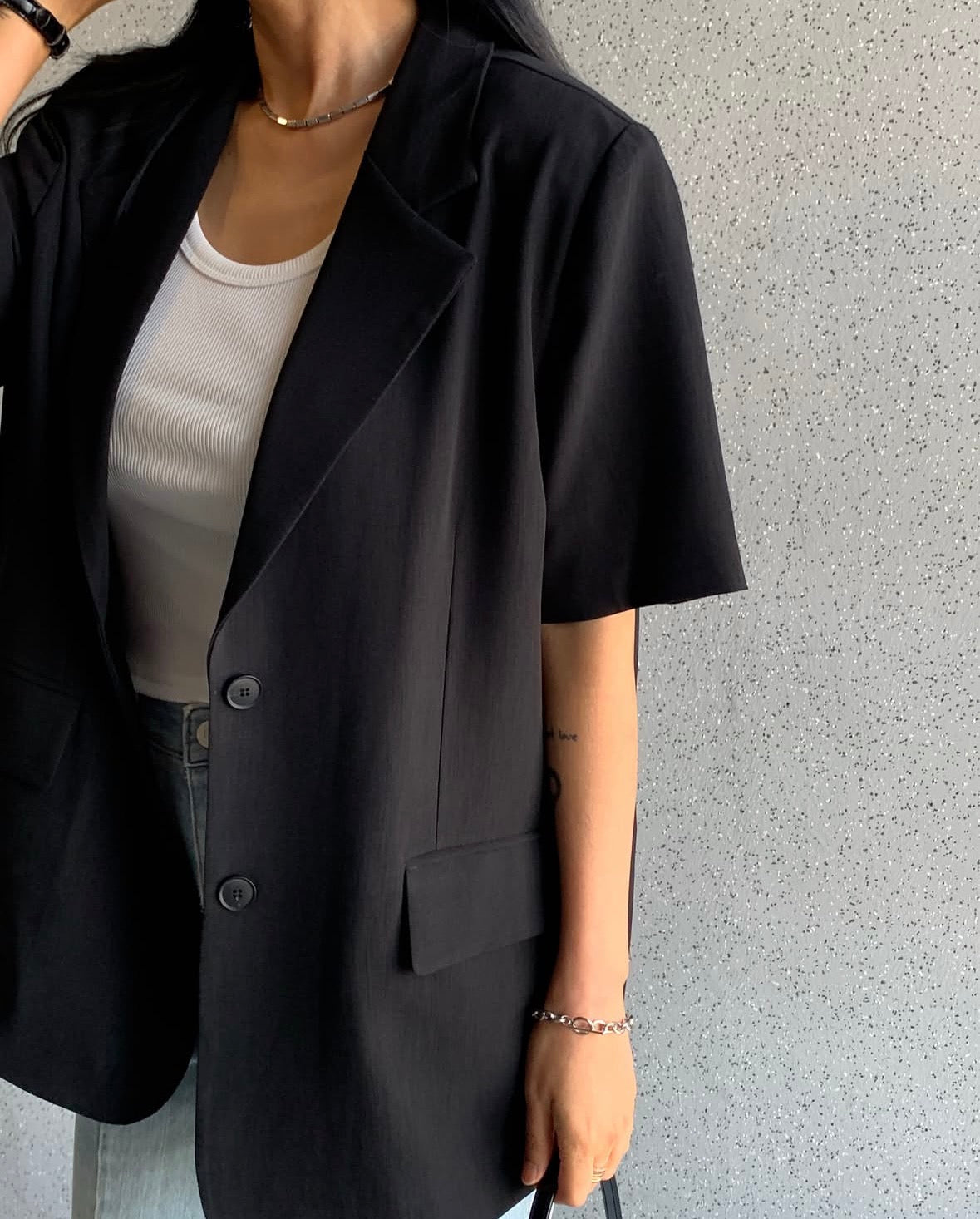Summer Back Slit Jacket (~6/29)