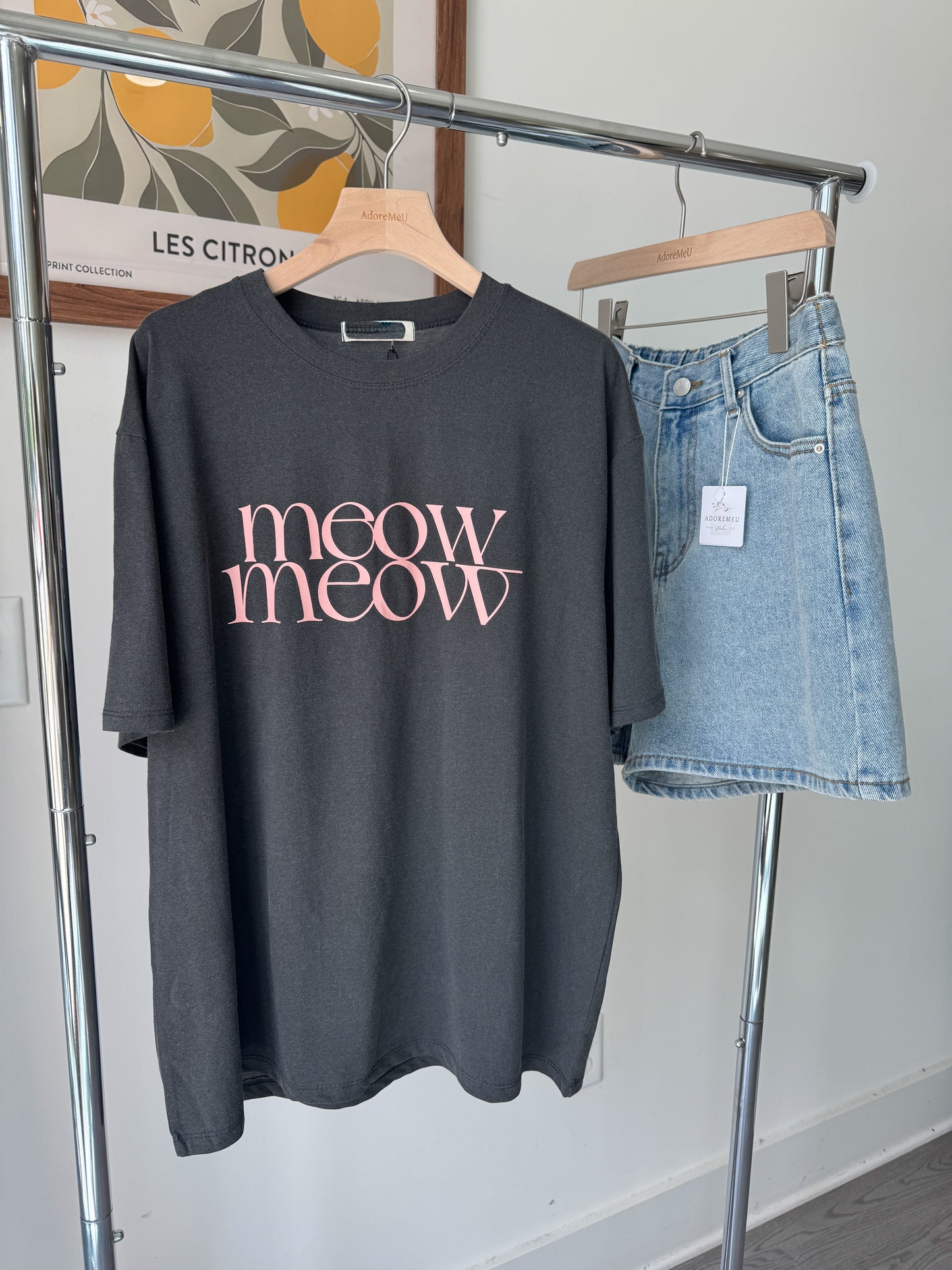 Meow Pigment Tee(~9/8)