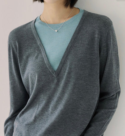 Layered V Knit(~9/24)