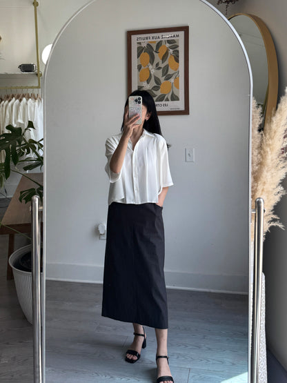 Madeline Pleated Blouse - AdoreMeU