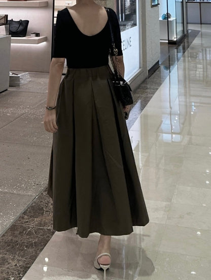 Pra Maxi Pleated Skirt (~8/2)