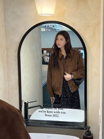 * Muhee Suede Jacket(차무희자켓)