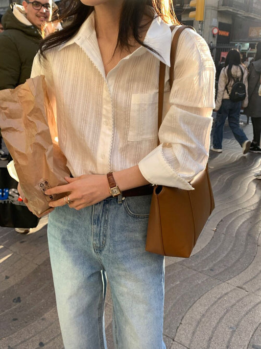 *Romantic Lace Shirt