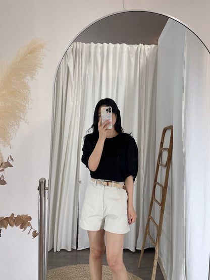 Soft Sleeve Knit Blouse