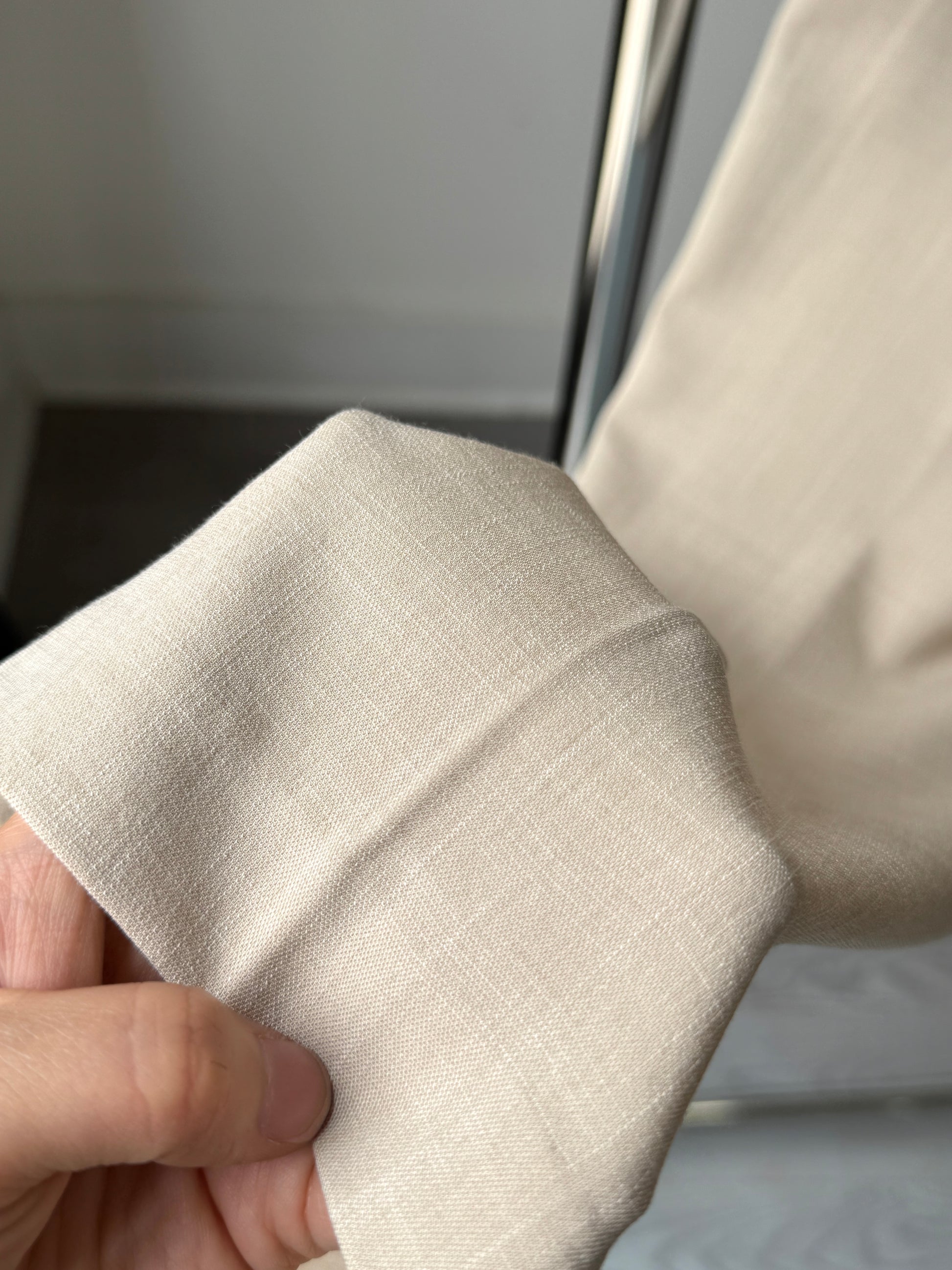 Sand Pintuck Slacks - AdoreMeU