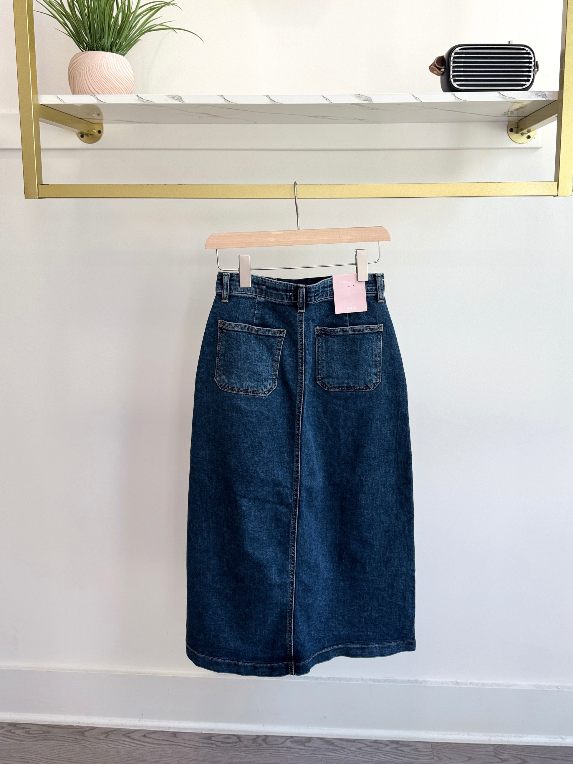 Straight Denim Skirt(~9/30) - AdoreMeU
