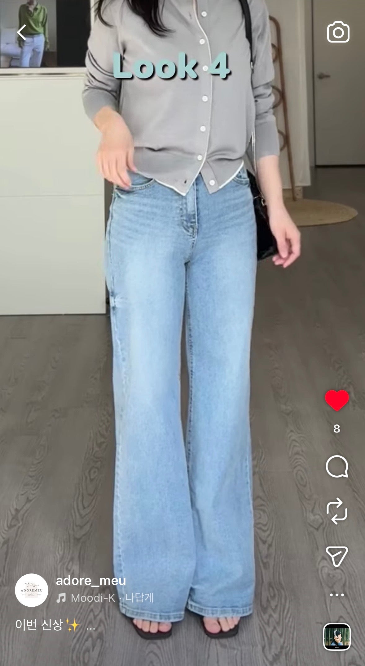 Palazzo Wide Denim