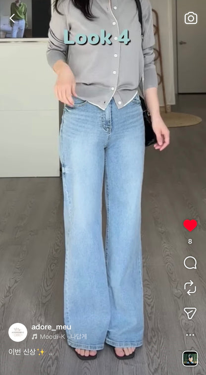 Palazzo Wide Denim