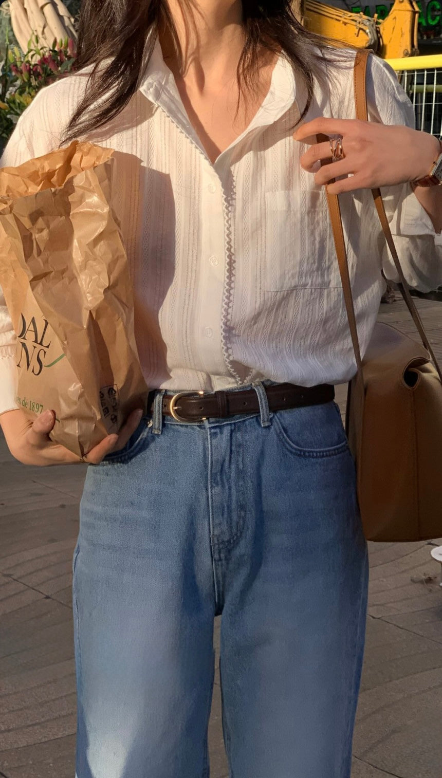 *Romantic Lace Shirt