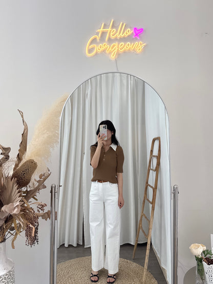 Golgi Collar Summer Knit