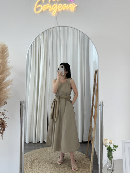 Dress and V neck Cardigan Set(~3/21)