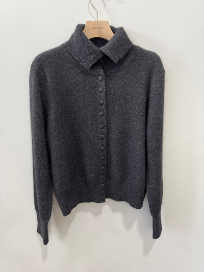 Mockneck Cardigan