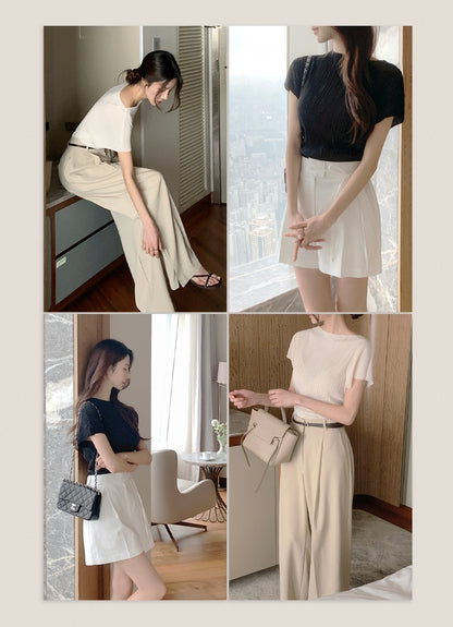 Pleated Blouse (~7/16)