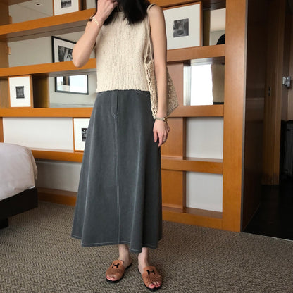 Wint Stitch Skirt - AdoreMeU