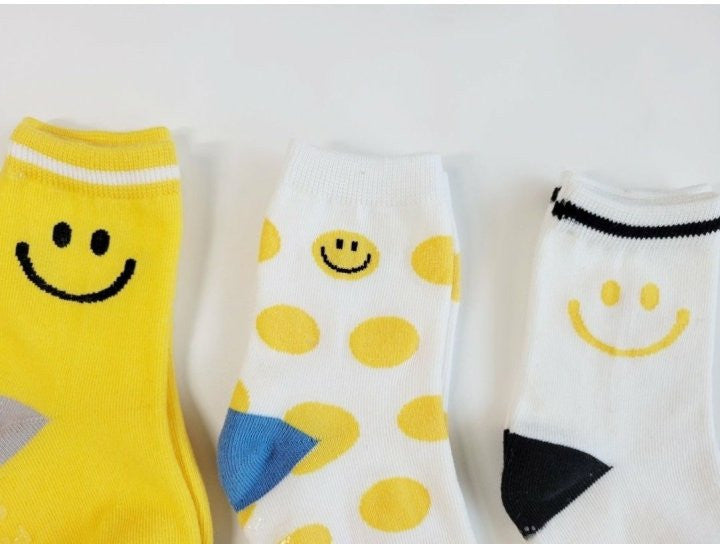 Big Happy Socks 5pairs/set