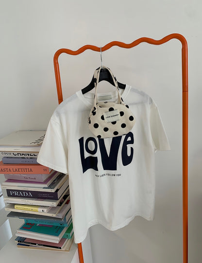 * Love Print T-shirt