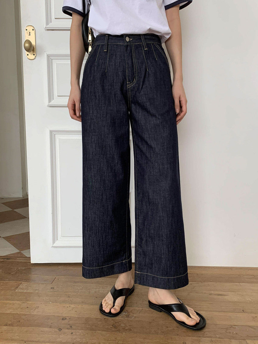 * Non-Fade Raw Denim Jeans