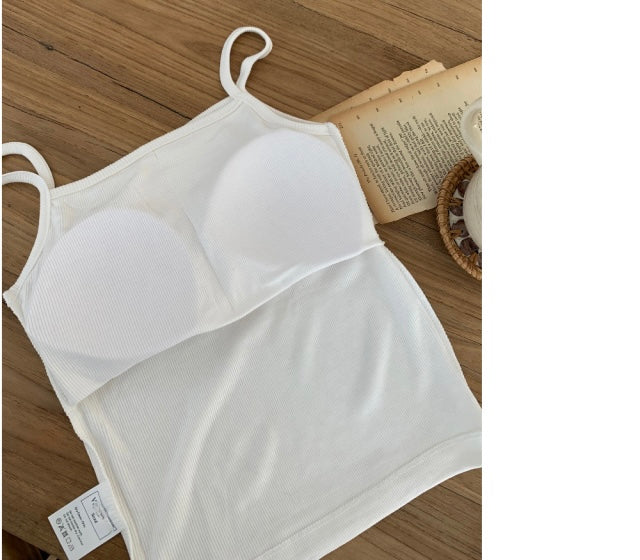 * Ribbed Padded Camisole