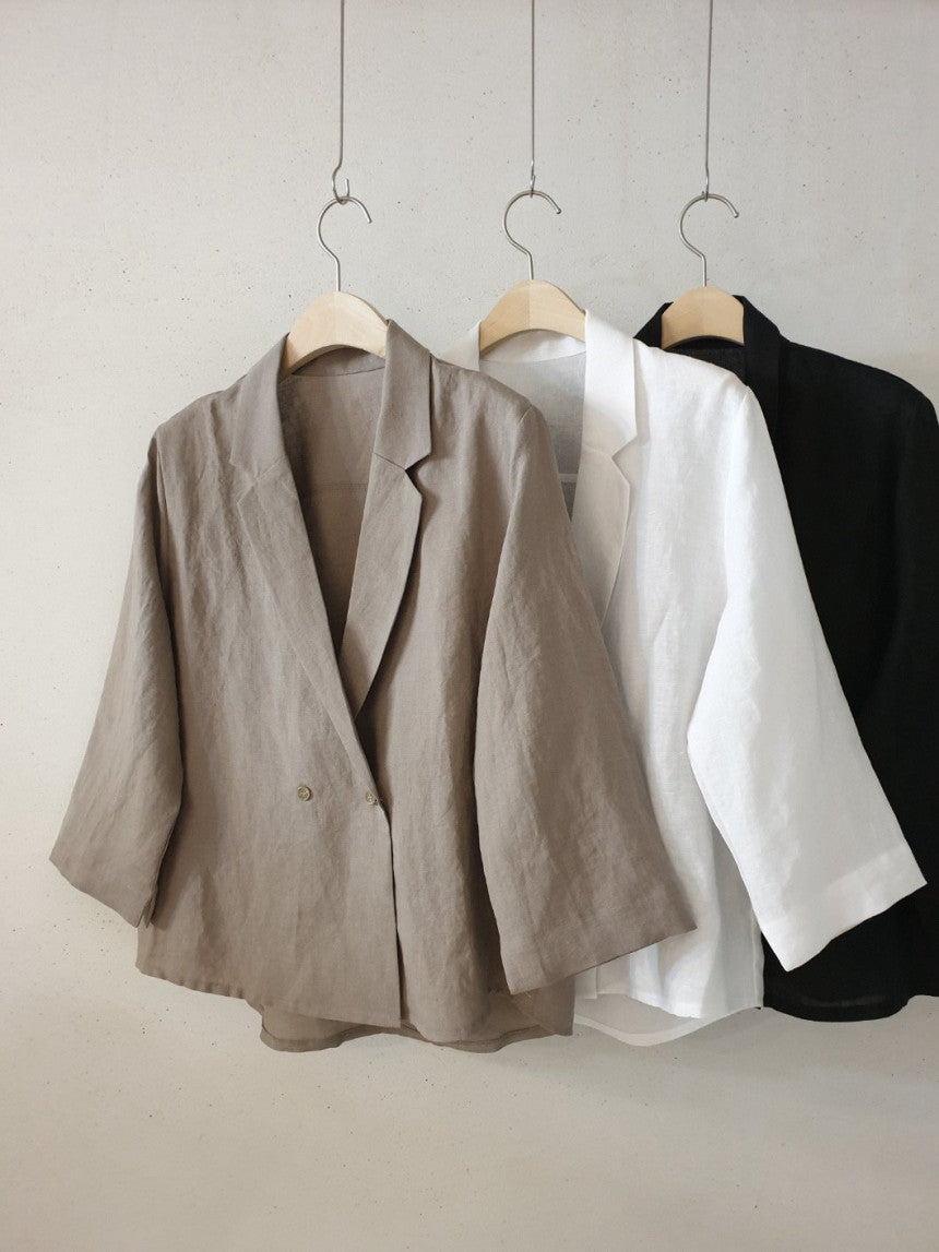 Linen Basic Jacket
