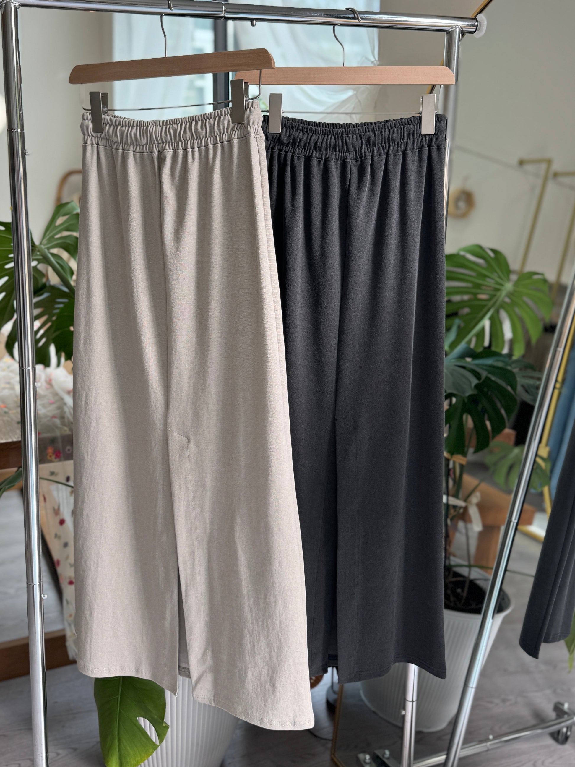 Pigment Banding Long Skirt(~9/30) - AdoreMeU