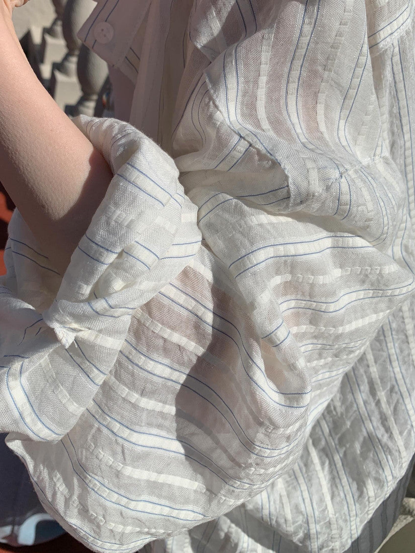 *Lightweight Stripe Summer Shirt